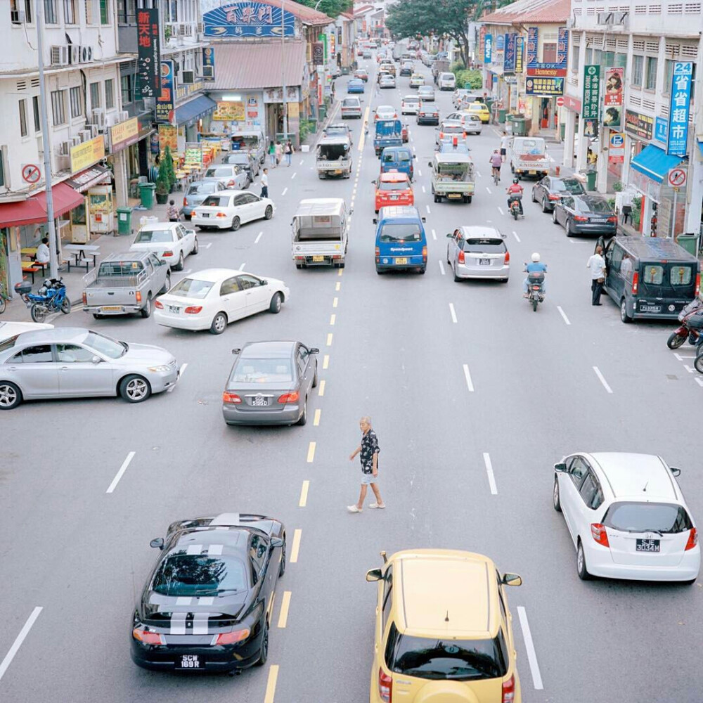 清新 微甜 风景 壁纸 城市 汽车