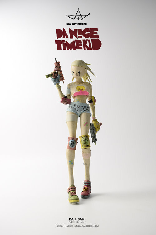 【3A TOYS】 Die Antwoord Mount Ninji and Da Nice Time Kid 套装