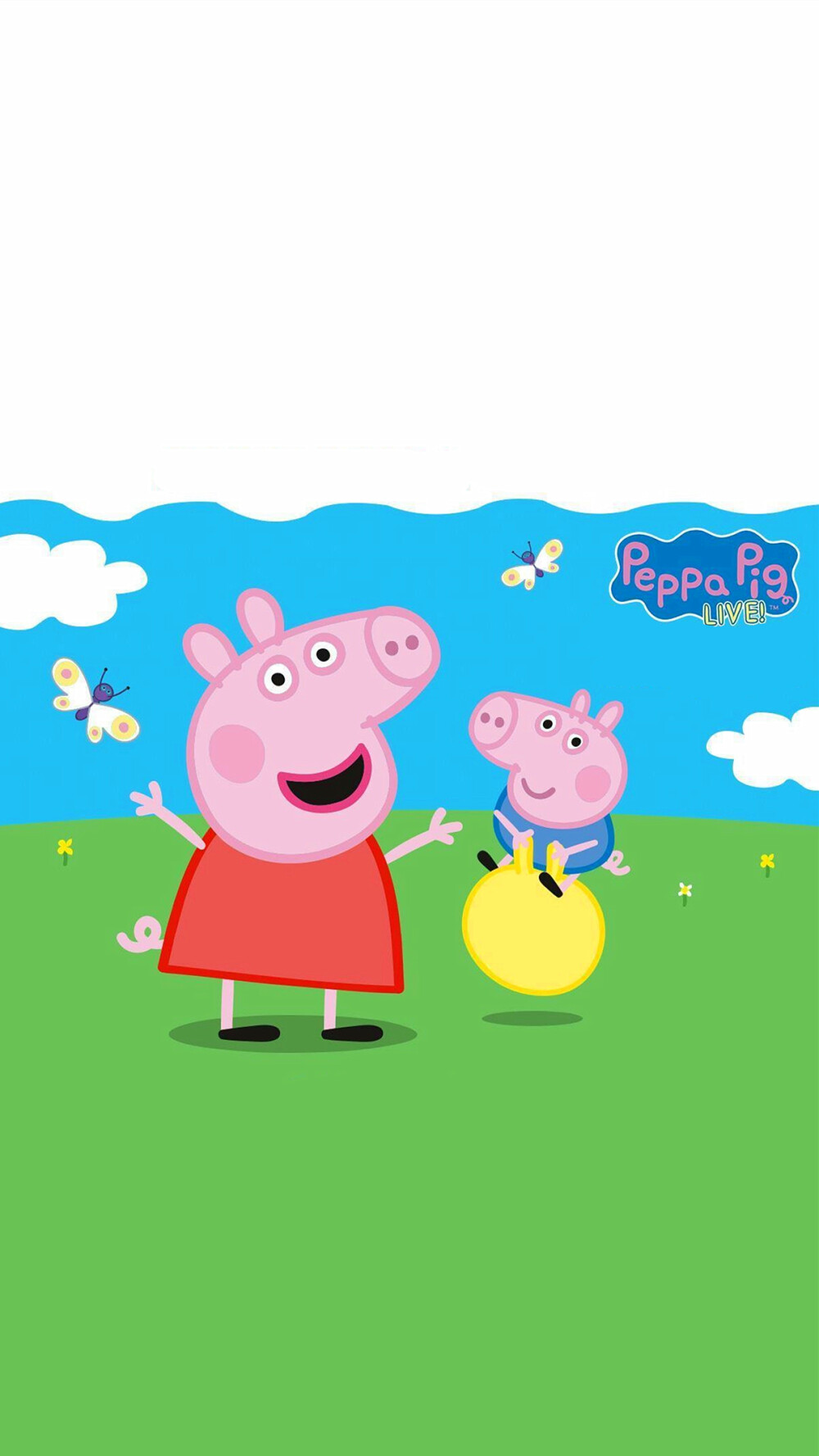 iphone壁纸佩奇小猪peppapig