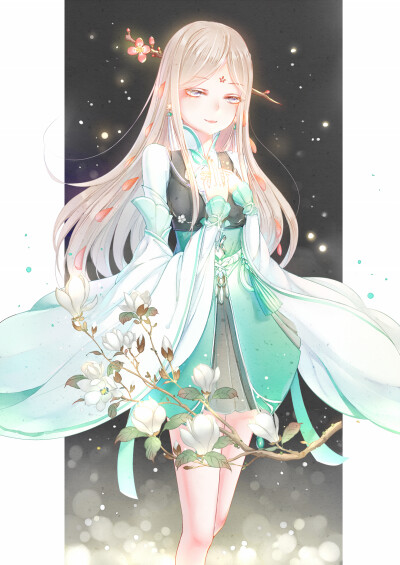 剑叁#八周年#同人插画大赛 琴萝 绘师：末寒