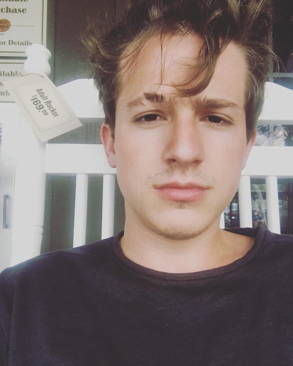 断眉 查理普斯 charlie puth