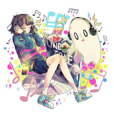 Frisk 和小幽灵