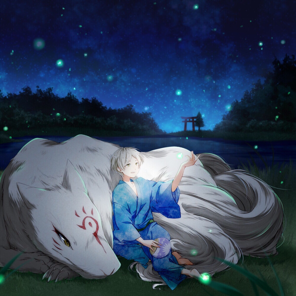 夏目 斑 星空 治愈 清纯