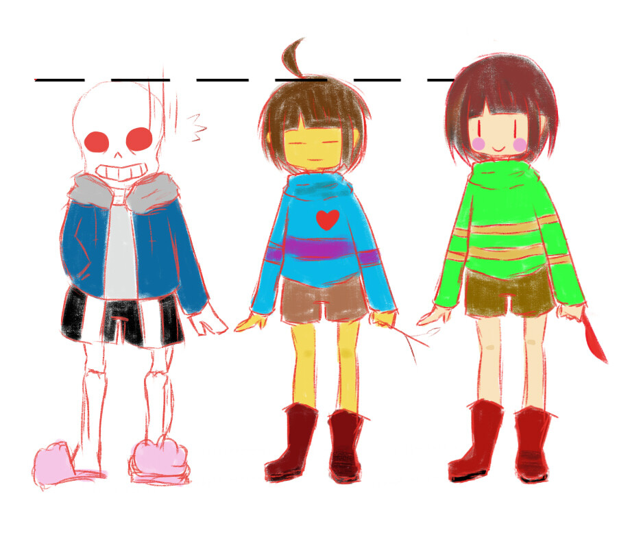 chara sans frisk