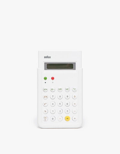 Calculator in White