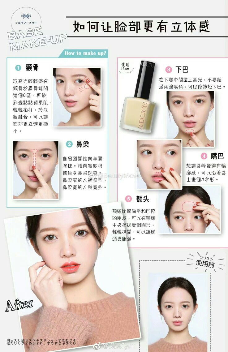 如何让脸部更有立体感