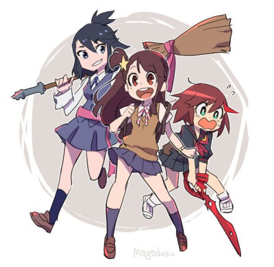 其他動漫 KILL la KILL/小魔女學園/宇宙巡警露露子