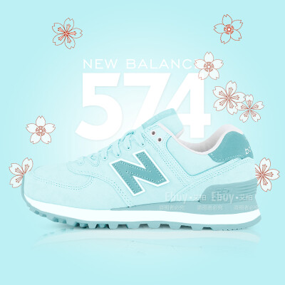 代购 New Balance休闲运动鞋女春夏跑步鞋 NB574正品代购WL574SWA/B/C