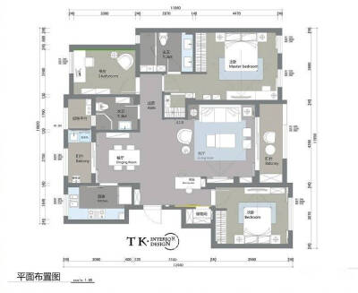 平面图 户型图 图源微博