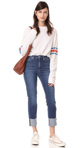 Joe's Jeans x Taylor Hill The Debbie 九分牛仔裤