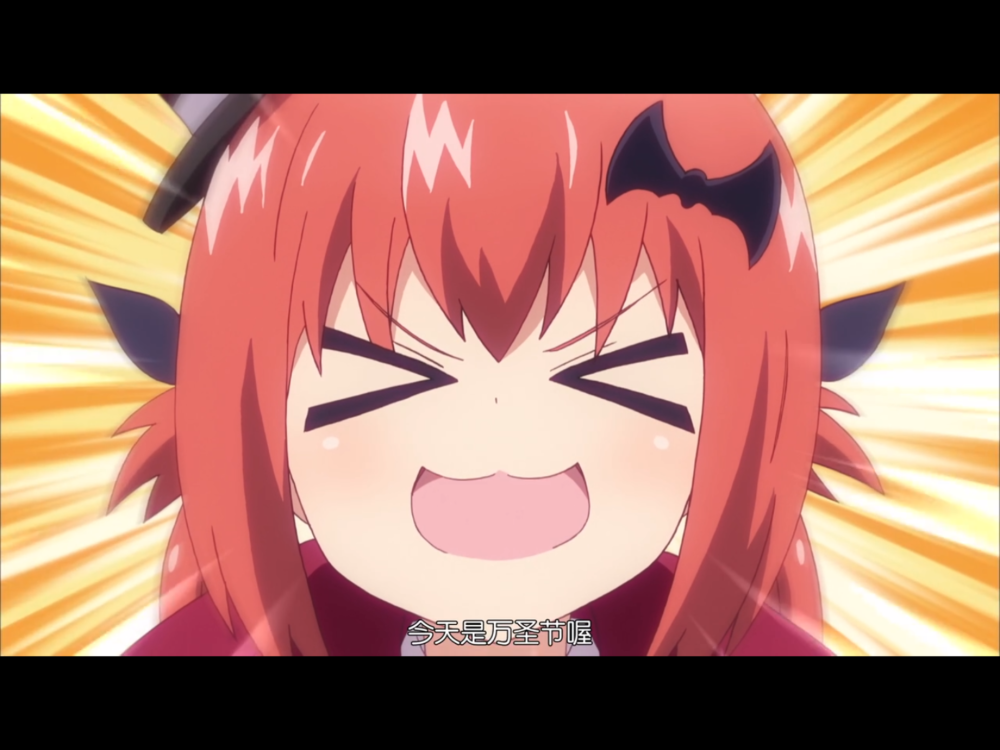 胡桃泽·萨塔妮亚·麦克威尔。珈百璃的堕落。动漫截图。