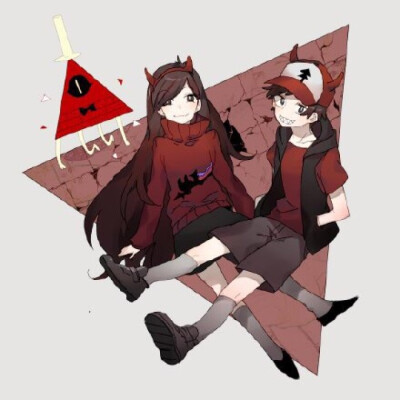 怪诞小镇 Gravity Falls 动漫 美漫 美番 神秘小镇大冒险 GF 姐弟 Mabel Dipper 恶魔 玉米片 Kill 未授权侵删致歉