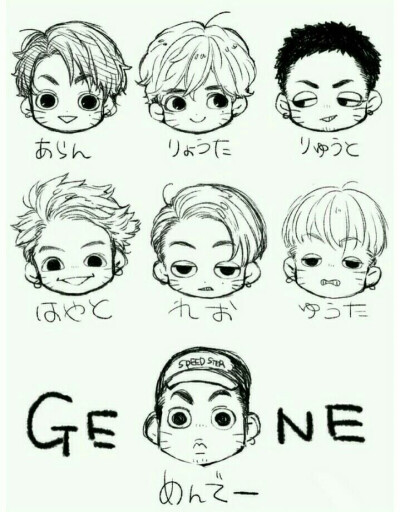 Generations放浪新世代 手绘版