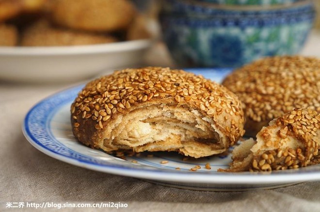 麻酱烧饼---它有没有一千层（独家原创）的做法