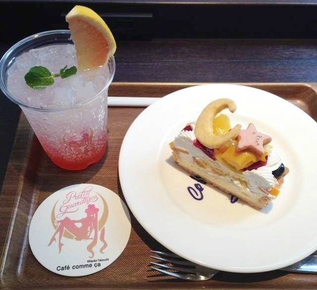 庆祝美少女战士25周年，位于涩谷西武店的「Cafe comme ca」推出美少女戰士 × Cafe comme ca联名系列 想不想去打卡！