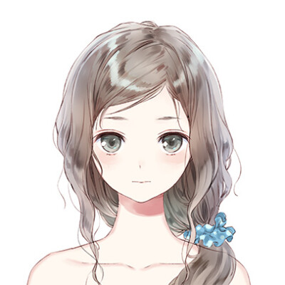 大眼女头