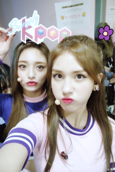 Produce101 IOI Somi 全昭弥全昭美、Pinky周洁琼