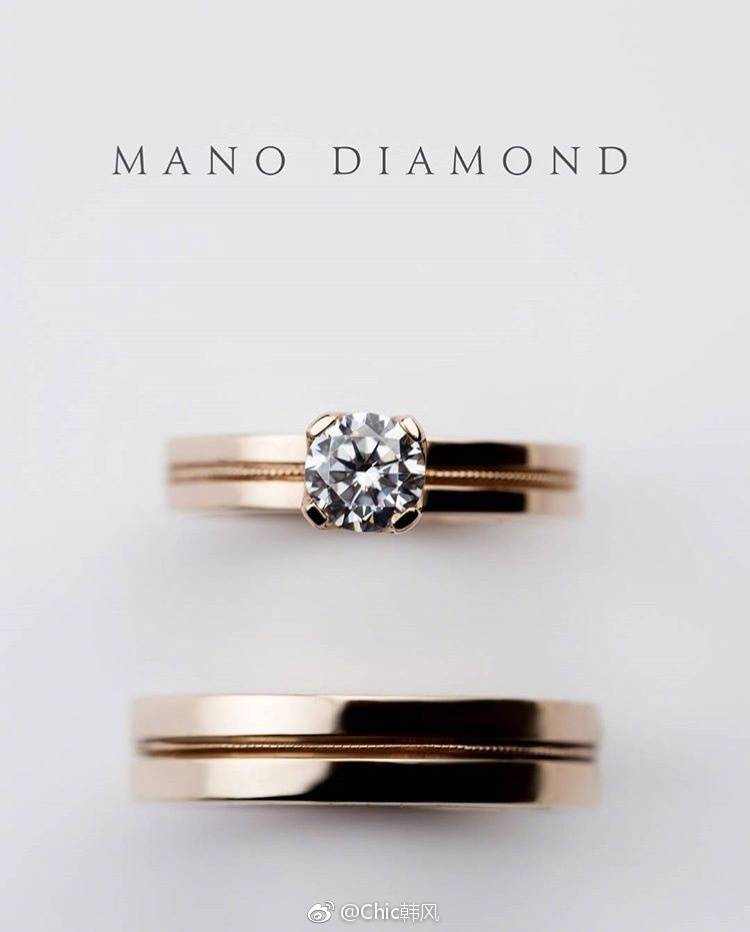 | Chic Beauty | Mano diamond 尤其适合情侣的精致钻戒 ​​​