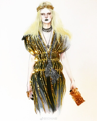 最近的画一直单独发在Instagram这样放在一起就很明显了：我的风格开始悄悄转变了————————其实画的时候并没想很多，这转变也不是我刻意控制的，但还是很开心是终于量变开始质变，脱离大众脸了最近范画多是半…