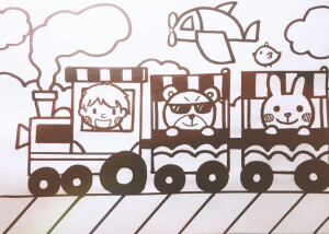 #暑假作业#(*╹▽╹*)不是因为懒才不涂颜色的哦