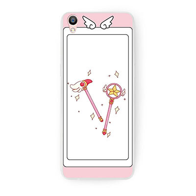 oppor9手机壳r9s全包硅胶oppor9plus防摔透明可爱女款两支魔法棒