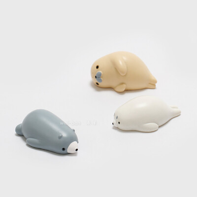 未半 北极熊冰箱贴 海狮强力创意磁铁磁贴卡通可爱海豹吸铁石