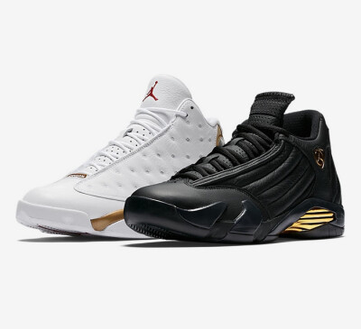 NIKE 耐克 AIR JORDAN XIII+XIV DMP 男子篮球鞋套装