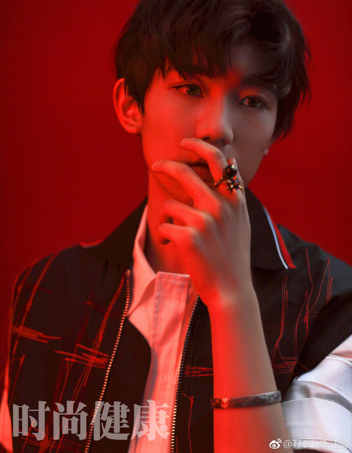 tfboys roy 王源 时尚健康杂志