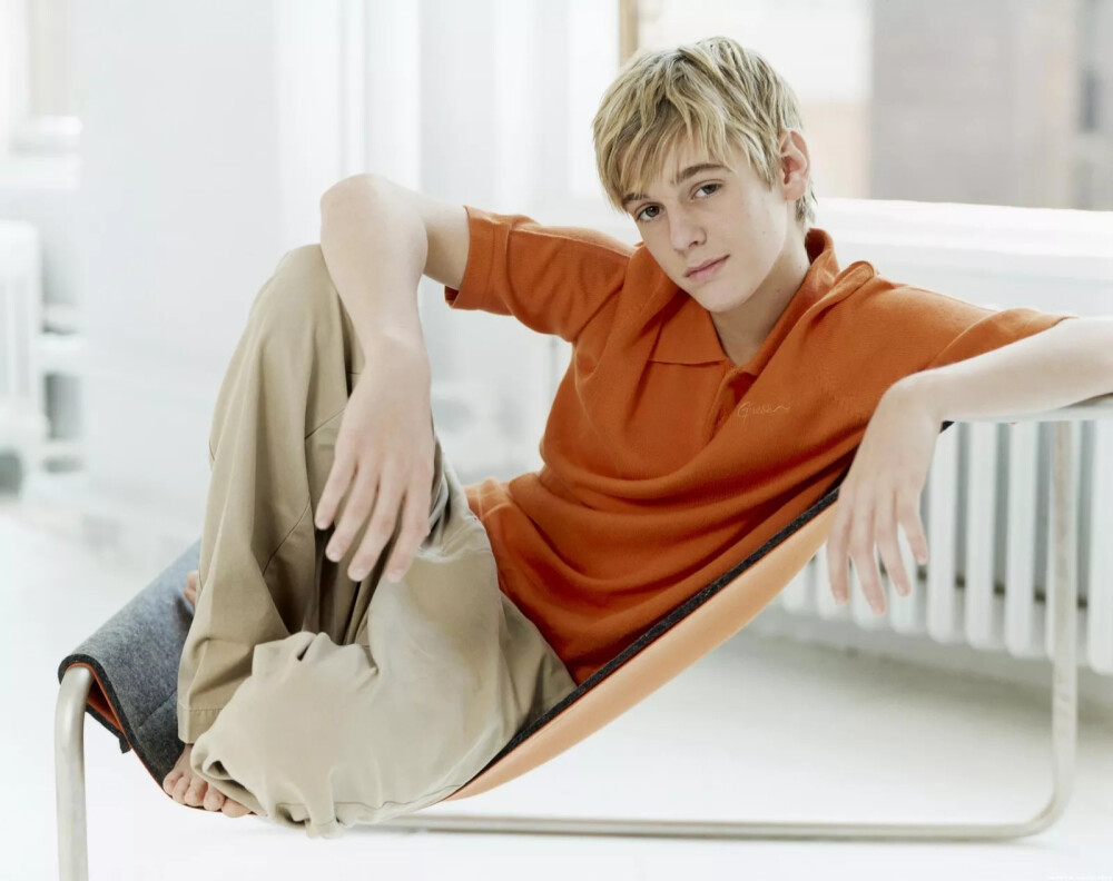 可爱的Aaron Carter