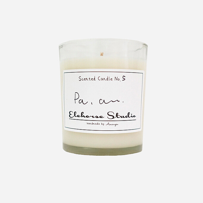 ElehorseStudio 香薰蜡烛Scented Candle No.5 PA.AM