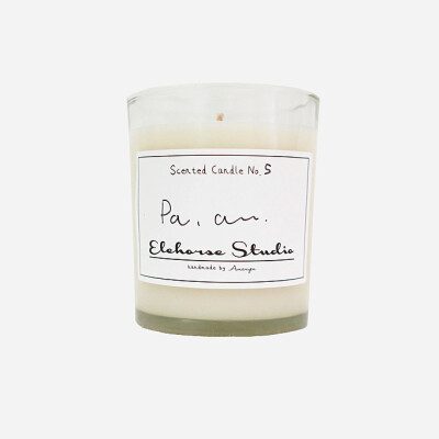 ElehorseStudio 香薰蜡烛Scented Candle No.5 PA.AM