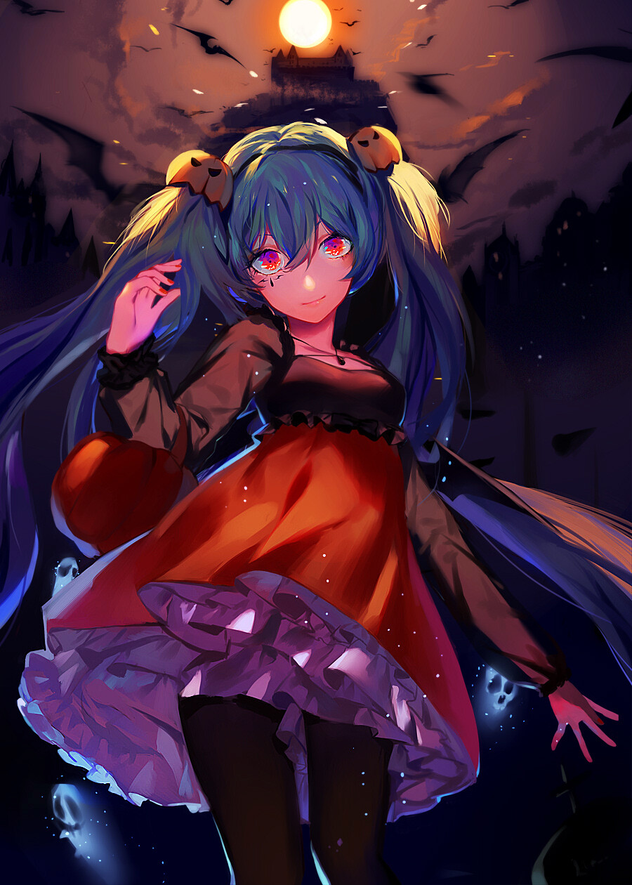 Halloween
Trick
pixiv：ナシナシ
id=59719684
miku