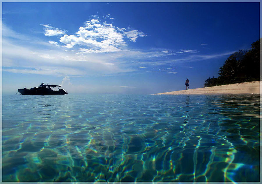 Malaysia Borneo, Sabah, Kapalai Island 马来西亚婆罗洲 沙巴州属 卡帕莱岛