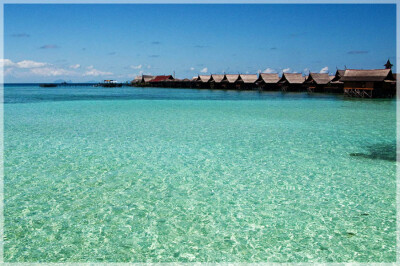 Malaysia Borneo, Sabah, Kapalai Island 马来西亚婆罗洲 沙巴州属 卡帕莱岛