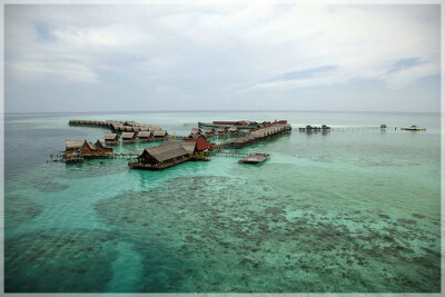 Malaysia Borneo, Sabah, Kapalai Island 马来西亚婆罗洲 沙巴州属 卡帕莱岛