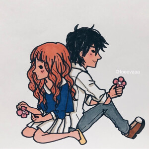 泰国插画师foeevaaa