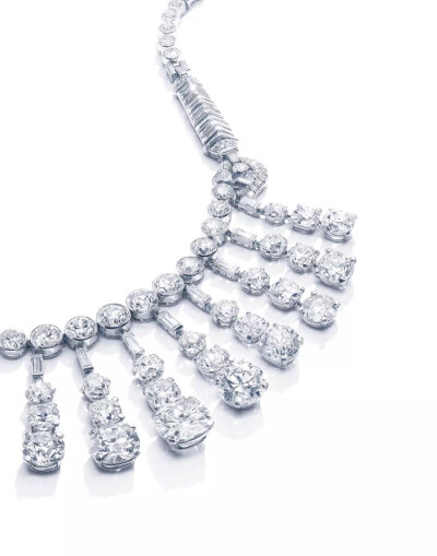 流蘇設計鑽石項鏈
多麗絲・杜克珍藏