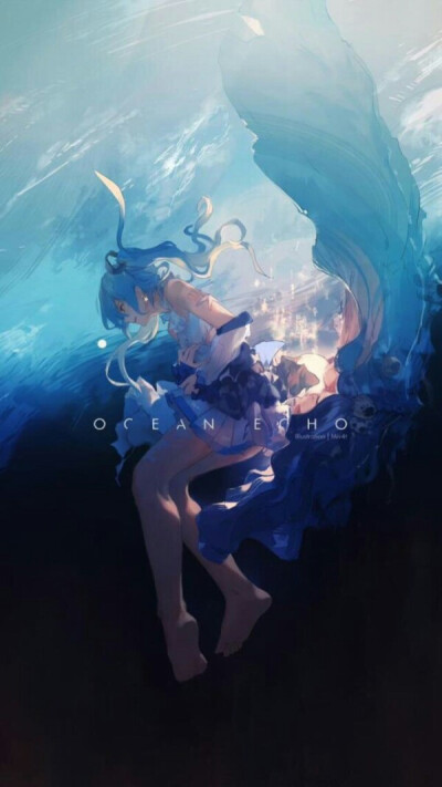 大海中的初音未来