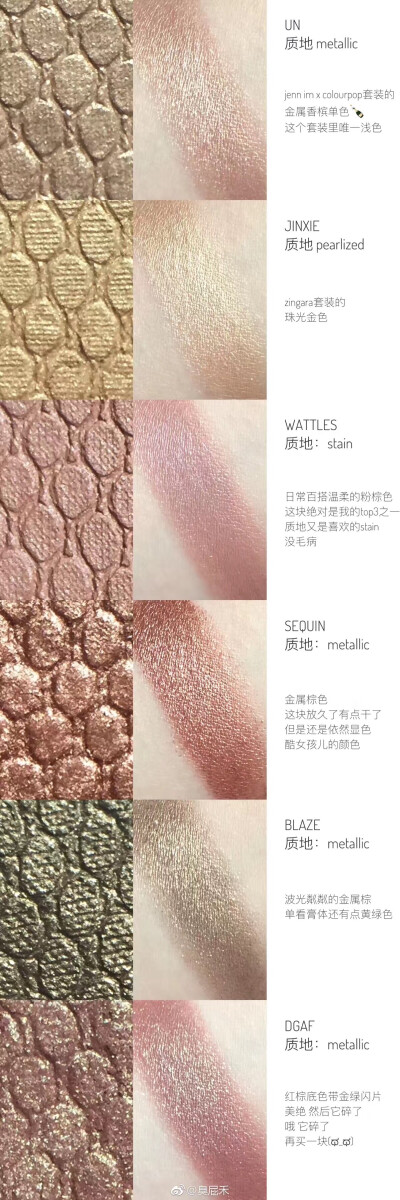 colourpop 眼影