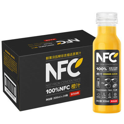 农夫山泉NFC果汁
100%NFC橙汁
156.00