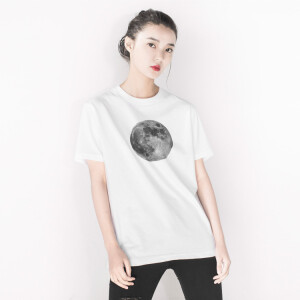 PROD Bldg独立设计 月球 原创纯棉短袖T恤