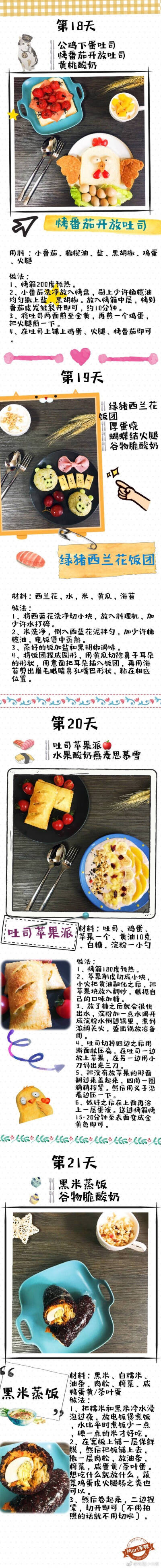 【28天不重样早餐食谱】
理工科硕士走读生 每天在实验室10+个小时 午晚饭必须在学校食堂解决 只有早餐可以完全由自己做决定 所以不想将就 前一晚想好吃什么 做好准备工作 早餐也可以好吃又漂亮
…