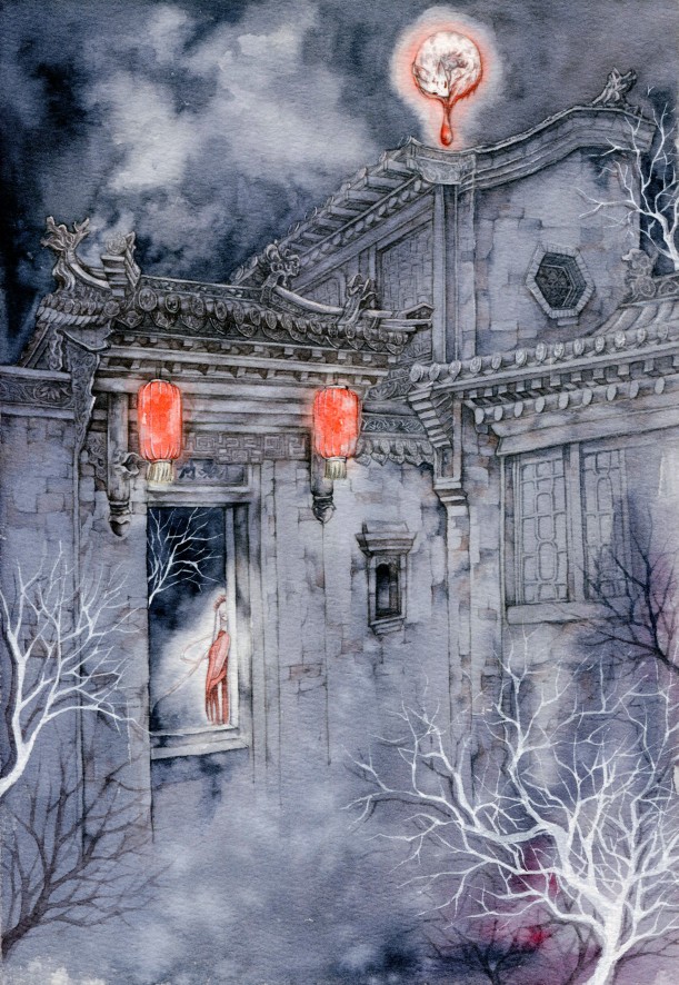 谁愿为我执笔作画，画里我一世风华;
谁愿伴我逆旅天涯，笑看我长剑浣花;
谁愿共我结庐为家，轻品这漫山花茶;
谁愿陪我江湖饮马，执手勇闯这天下;
谁愿许我嫁衣红霞，到飞雪横扫眉发。