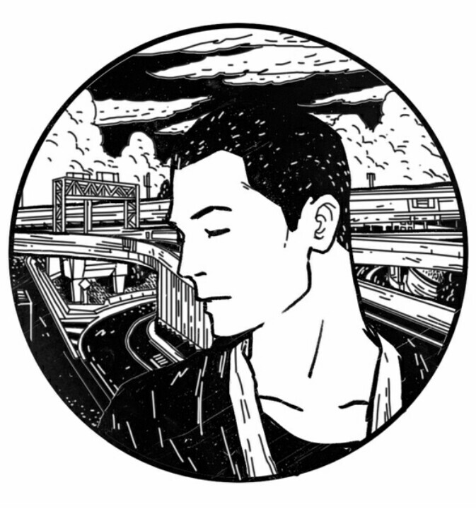  来自：僧人fm，日本青年人，具体位置不明，擅长画日常小画