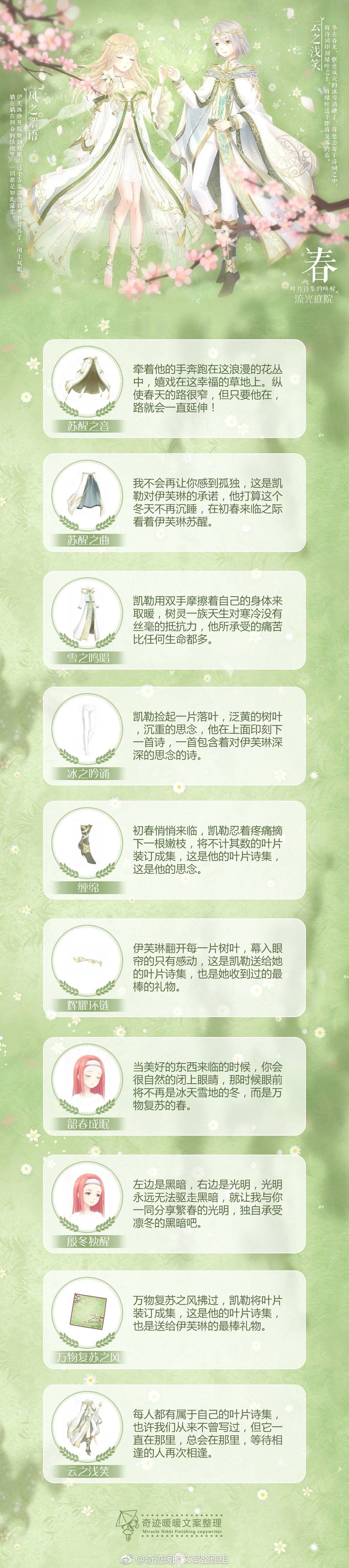 【相伴四季·春·云之浅笑】
#奇迹暖暖#
#奇迹暖暖文案# ​​​