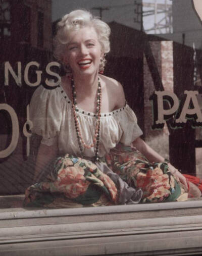 玛丽莲·梦露（Marilyn Monroe ）.1956 | 摄影师：Milton H. Greene ​