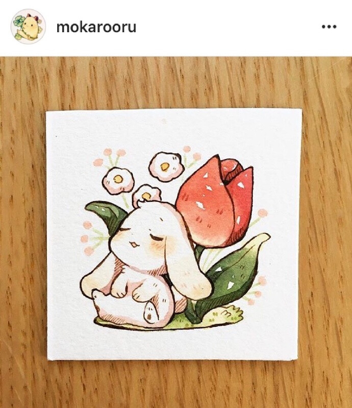 一组萌萌哒小兔砸。萌到心都化了～ ​​​​