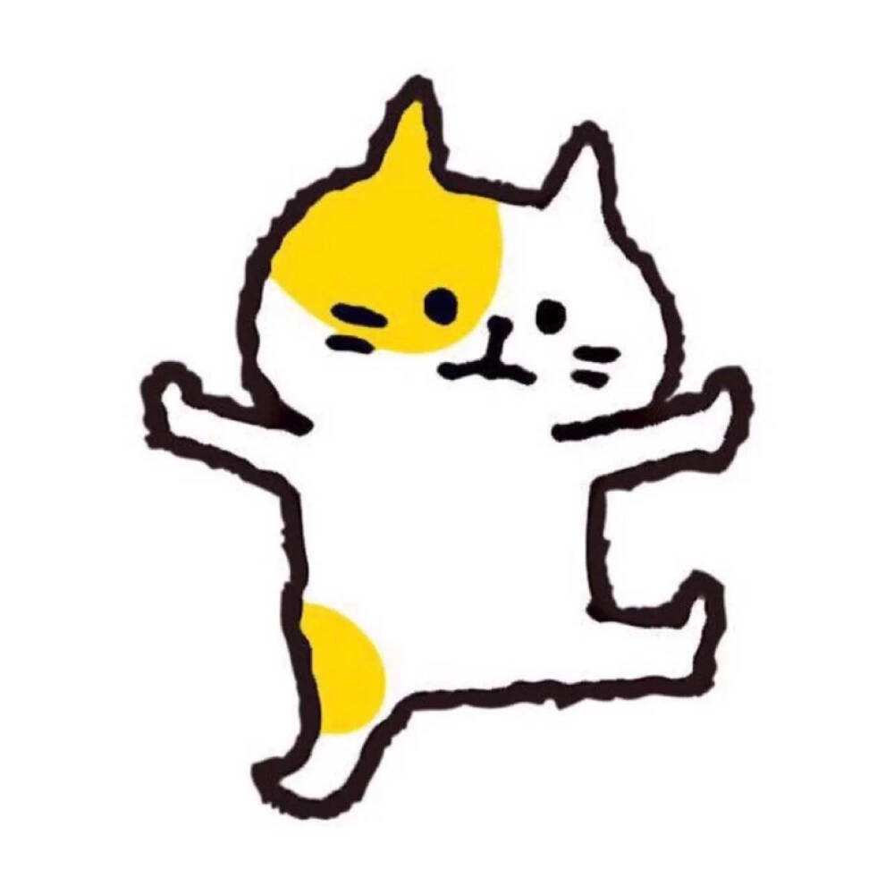 情侣闺蜜手绘卡通线条头像搞怪