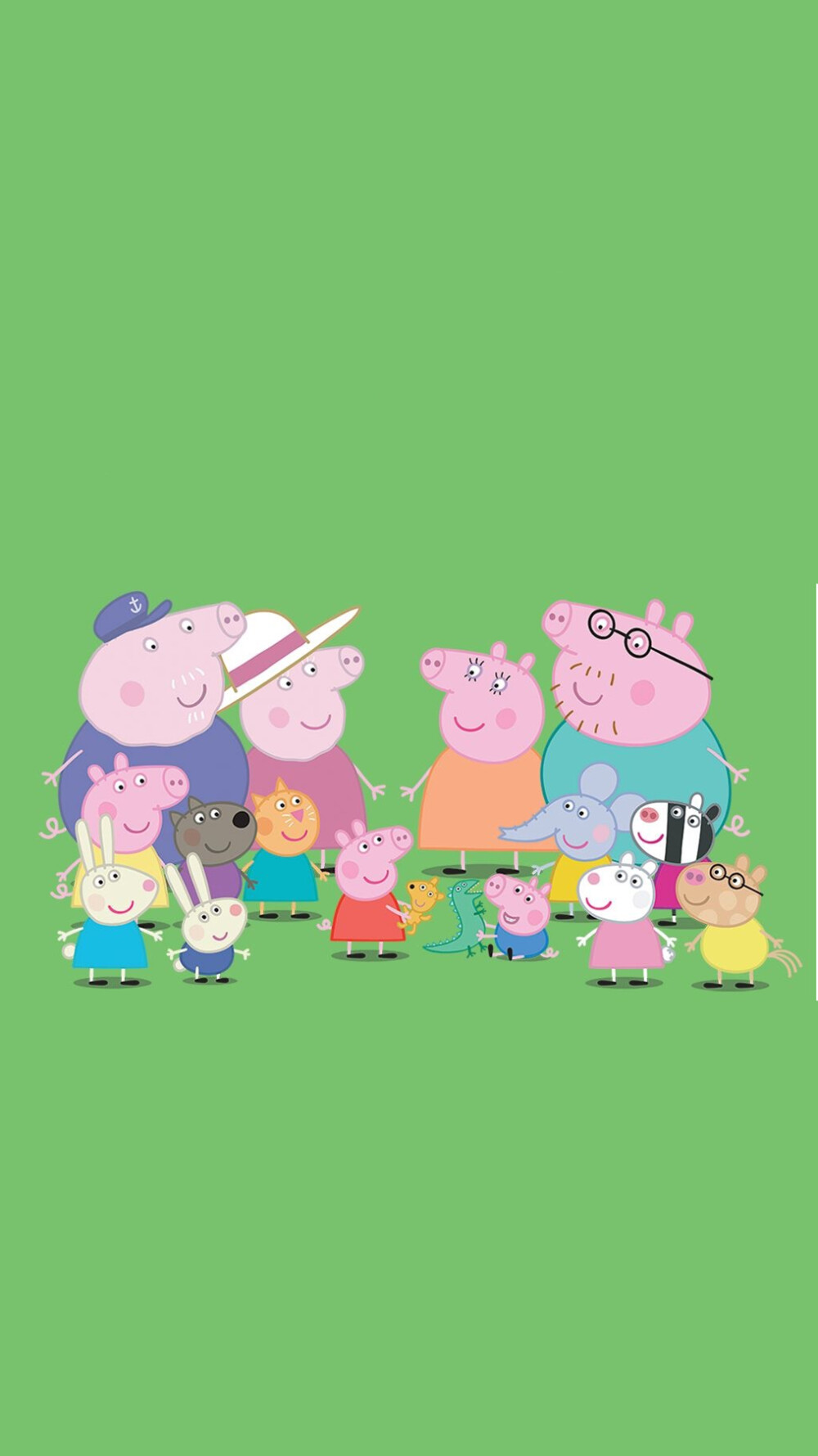 iphone壁纸佩奇小猪peppapig