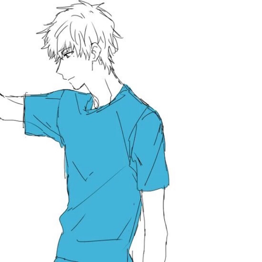 动漫情头二次元系列116西皮cp情侣头像摸头